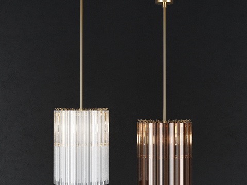  贝拉菲古拉凹面鼓形吊灯CL412-253d模型 