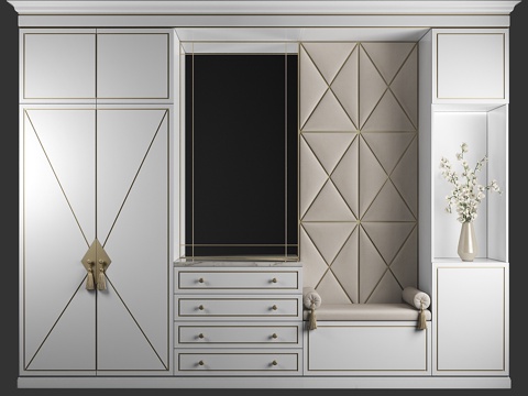  家具组合 453d模型 