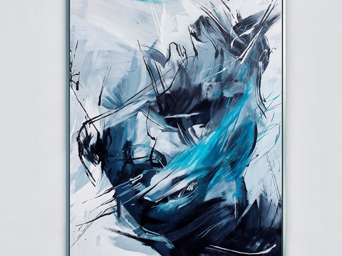  画框视觉系列3d模型 