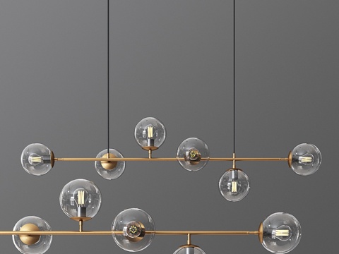  Sia新吊灯Loft4you款3d模型 