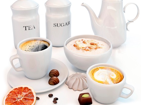  厨房装饰3d模型 