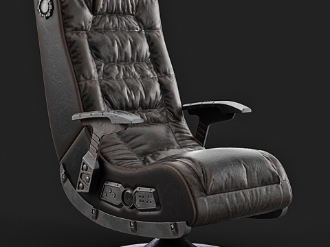  X-Rocker复古摇椅3d模型 