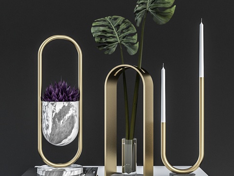  拱形系列3d模型 