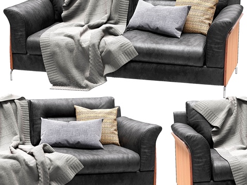  FURNINOVA沙发制造商 - 经典永恒3d模型 