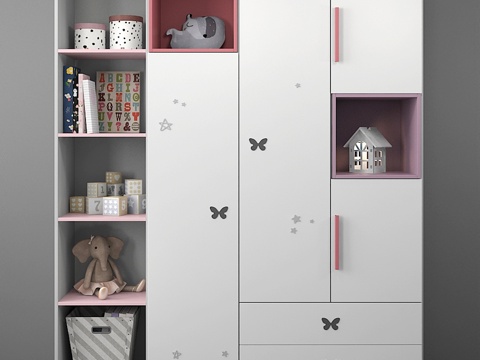  儿童家具定制 133d模型 