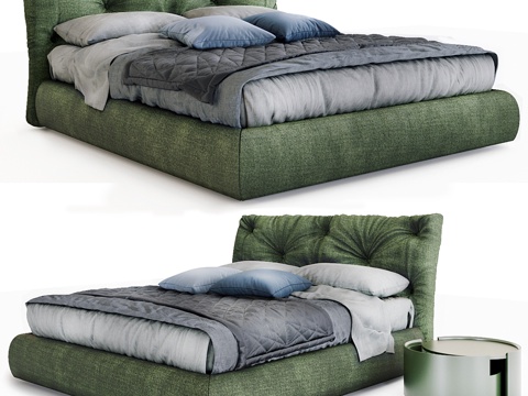  Novamobili Modo床具系列3d模型 