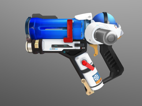  美式移动爆破器3d模型 