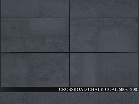  ABK十字路口白垩煤灰 600x12003d模型 