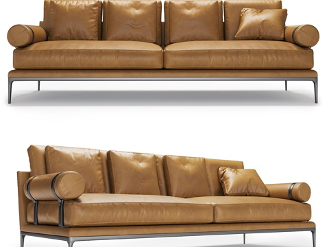  B & B Italia Atoll沙发3d模型 