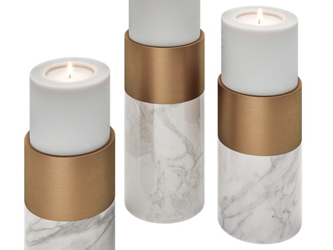  艾克霍尔茨塞拉烛台3d模型 