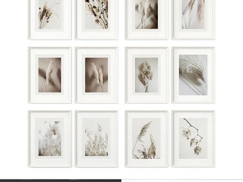  宜家Knoppang拼贴画063d模型 