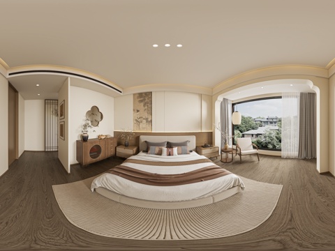  宋氏美学全景卧室 