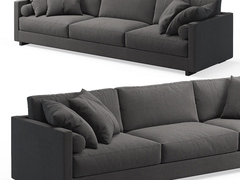  Maxim沙发界面3d模型 