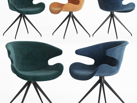  Mia 餐椅 Zuiver3d模型 