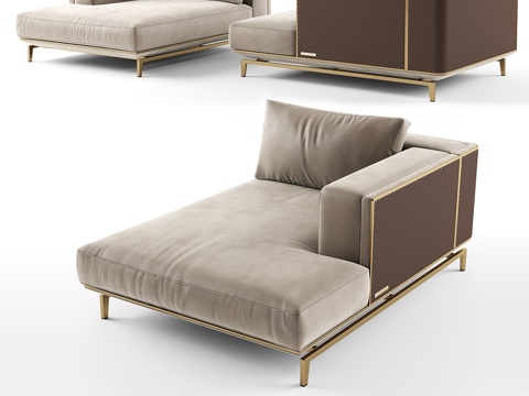  Visionnaire BACKSTAGE 躺椅3d模型 