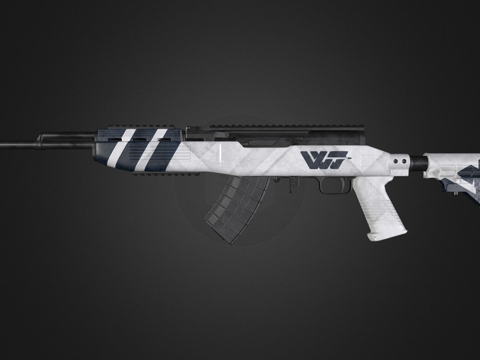  绝地求生WackyJacky101的SKS皮肤3d模型 