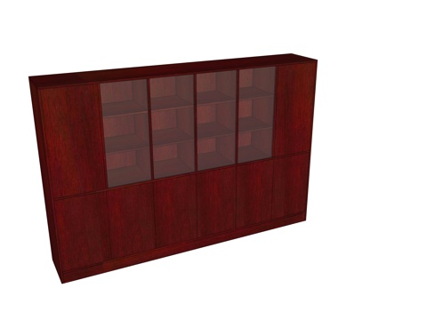 文件柜 办公家具su模型