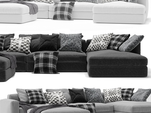  沙丘波利福姆3d模型 