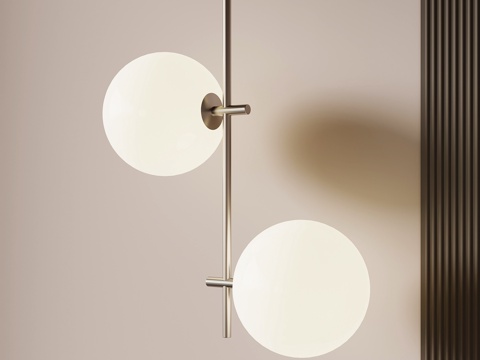 现代吊灯 球形吊灯su模型