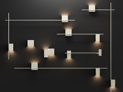  Vibia 结构系列3d模型 