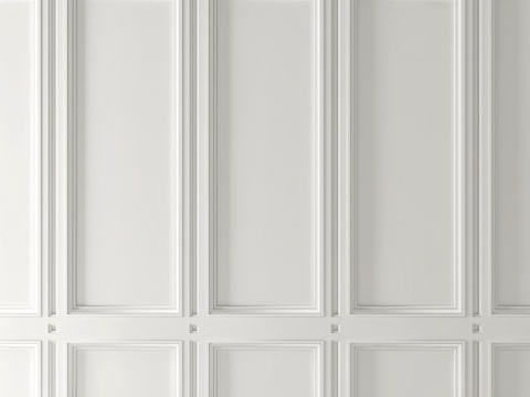  墙面装饰线条3d模型 