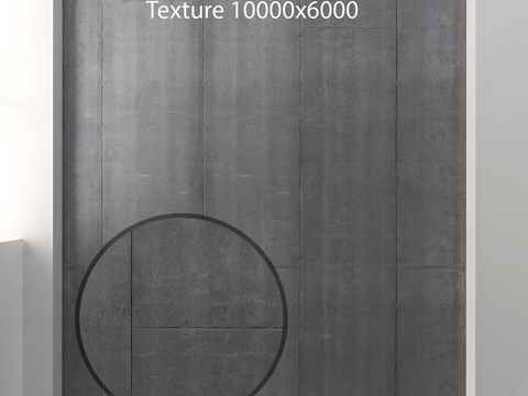  混凝土天花板 353d模型 