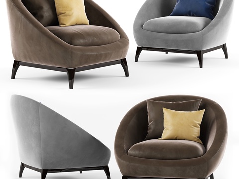  Capital Collection PASSION扶手椅3d模型 