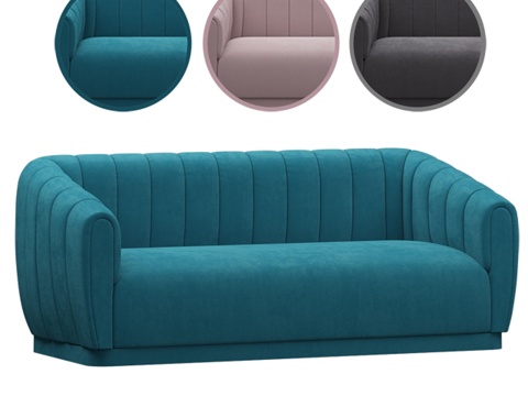  LULU AND GEORGIA沙发3d模型 