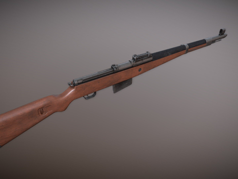  沃尔特G41步枪3d模型 