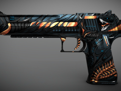  沙漠之鹰梅雷斯3d模型 