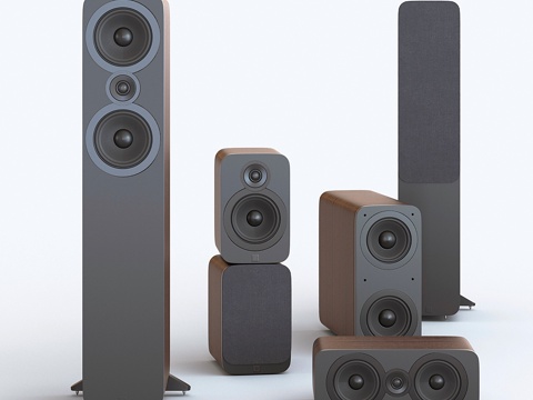  Q-Acoustics 30003d模型 