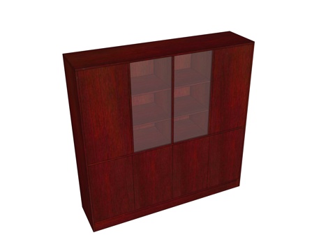 文件柜 办公家具su模型