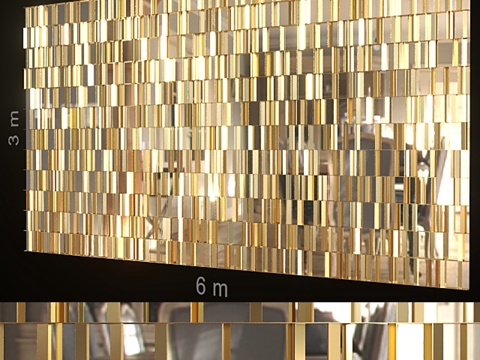  装饰墙 188.3d模型 