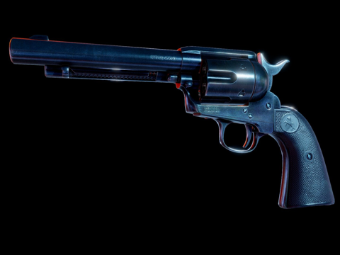  柯尔特和平缔造者3d模型 