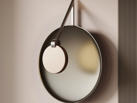 现代意式壁灯su模型