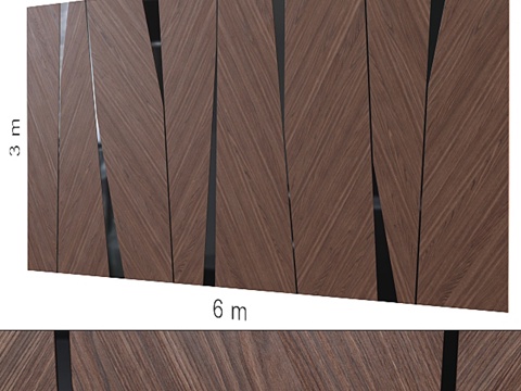  装饰墙 186.3d模型 