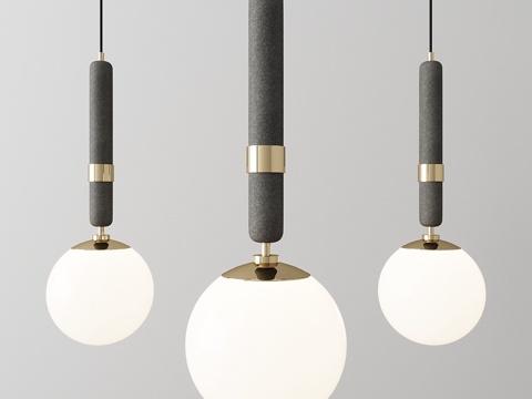  Mitzi Brielle 吊灯3d模型 