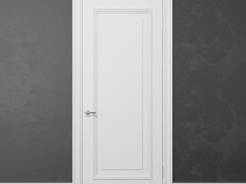  门是隔间门3d模型 