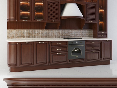  厨房套装维罗纳（ADM）3d模型 