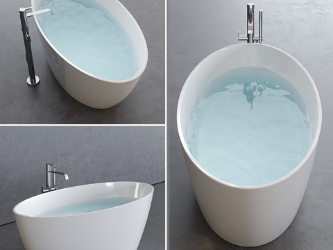  迪塞尼亚湖浴缸3d模型 