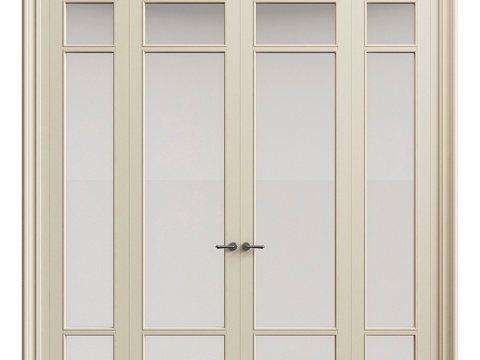  经典室内门3d模型 