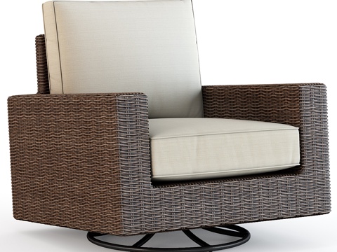  Coronado旋转摇椅3d模型 