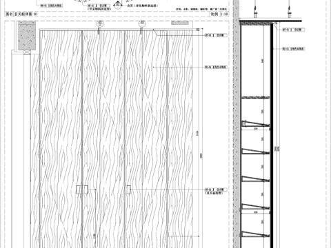 入户柜子鞋柜 柜体节点 玄关柜节点cad施工图cad施工图