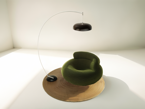 沙发茶几su模型