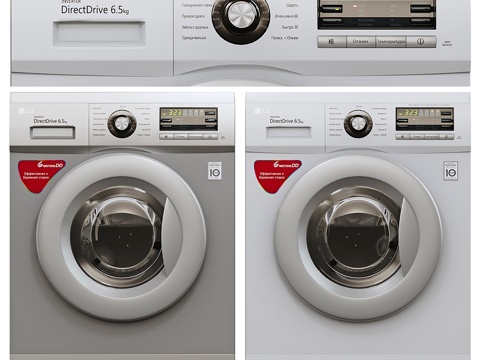  洗衣机 LG F1096ND33d模型 