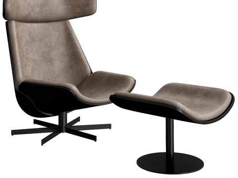  阿尔莫拉扶手椅3d模型 