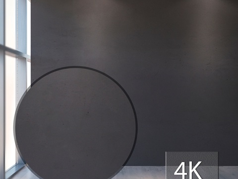  灰泥深色7873d模型 