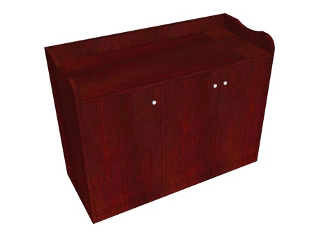  文件柜 办公家具su模型 