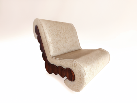  沙发茶几su模型 