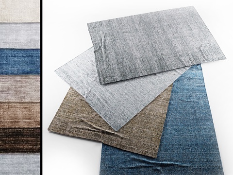  RH Lino地毯系列3d模型 